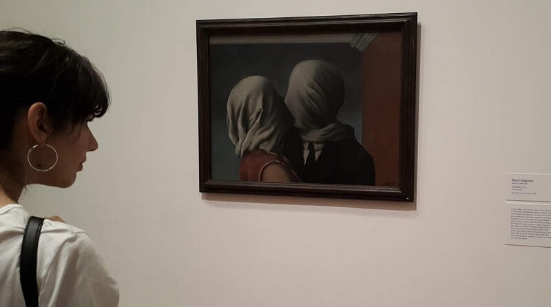 Photo of The Lovers 2 by Rene Magritte