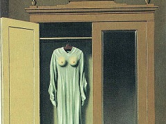 Homage to Mack Sennett by Rene Magritte