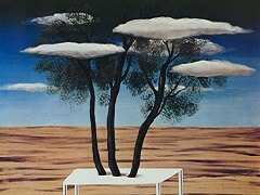 Oasis by Rene Magritte