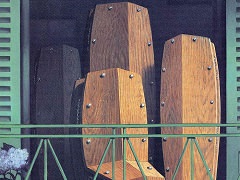 The Balcony by Rene Magritte